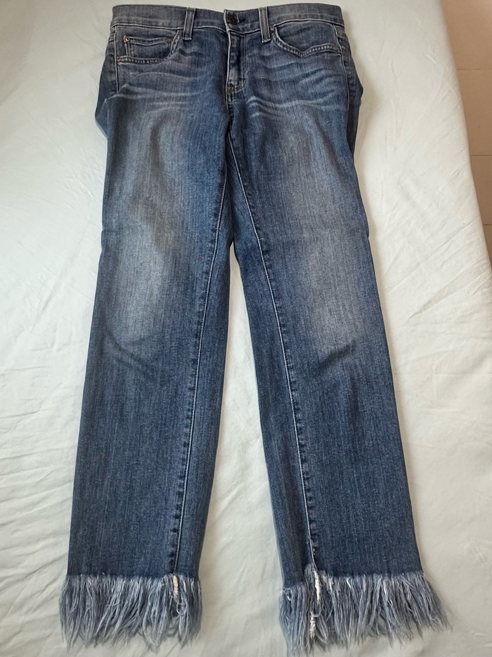Principle Denim Innovators American Made Fringe Hem Jeans Size 27